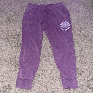 purple PINK joggers